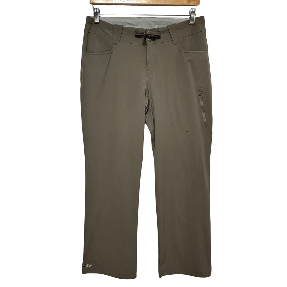 Outdoor Research Ferrosi Pants Womens 8 Brown Softshell Hiking Trekking 95525